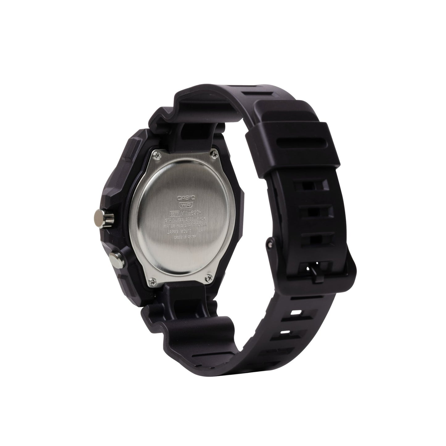 Casio Mens Analog 3-Hands Heavy Duty Wristwatch, Black