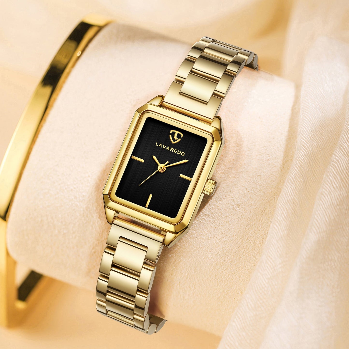Watches for Women Luxury Ladies Quartz Wrist Watches Stainless Steel Bracelet,Waterproof Square Ladies Watches Mother's Day Gifts for Women