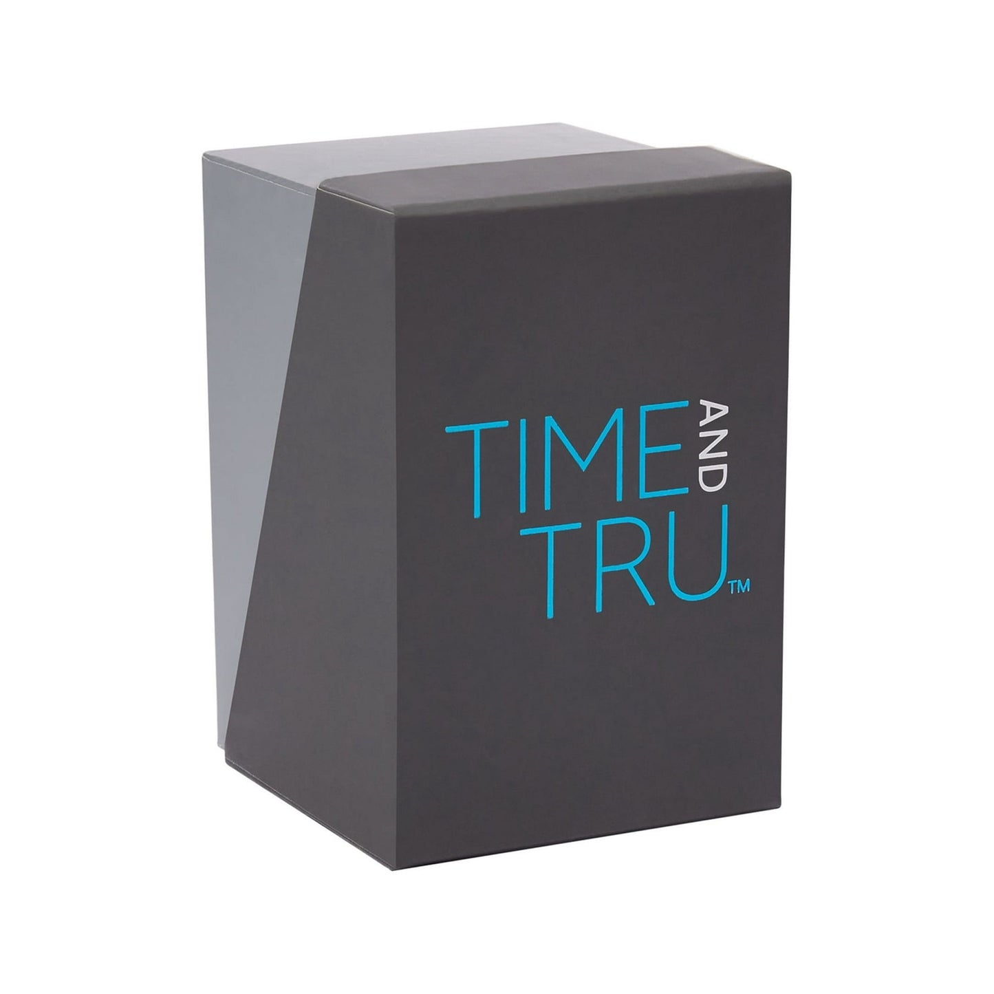 Time & Tru Ladies' Gold Tone Watch with PU Brown Strap and Date Function, 26.5 MM