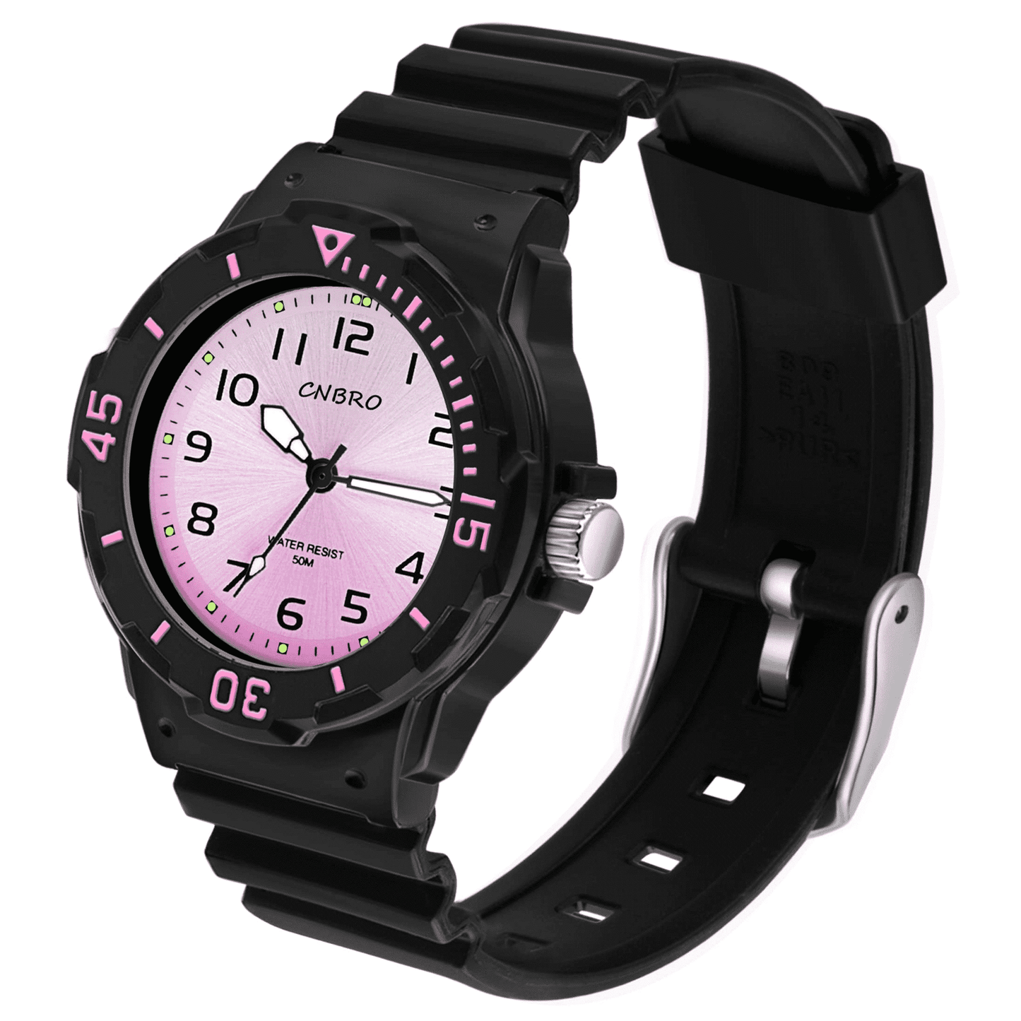 Findtime Women's Wrist Watches Nurse Watches with Second Hand for Women Waterproof Easy Read Dial Minimalist Basic Watch Luminous Nursing Watch for Women Gold Black Green White Pink