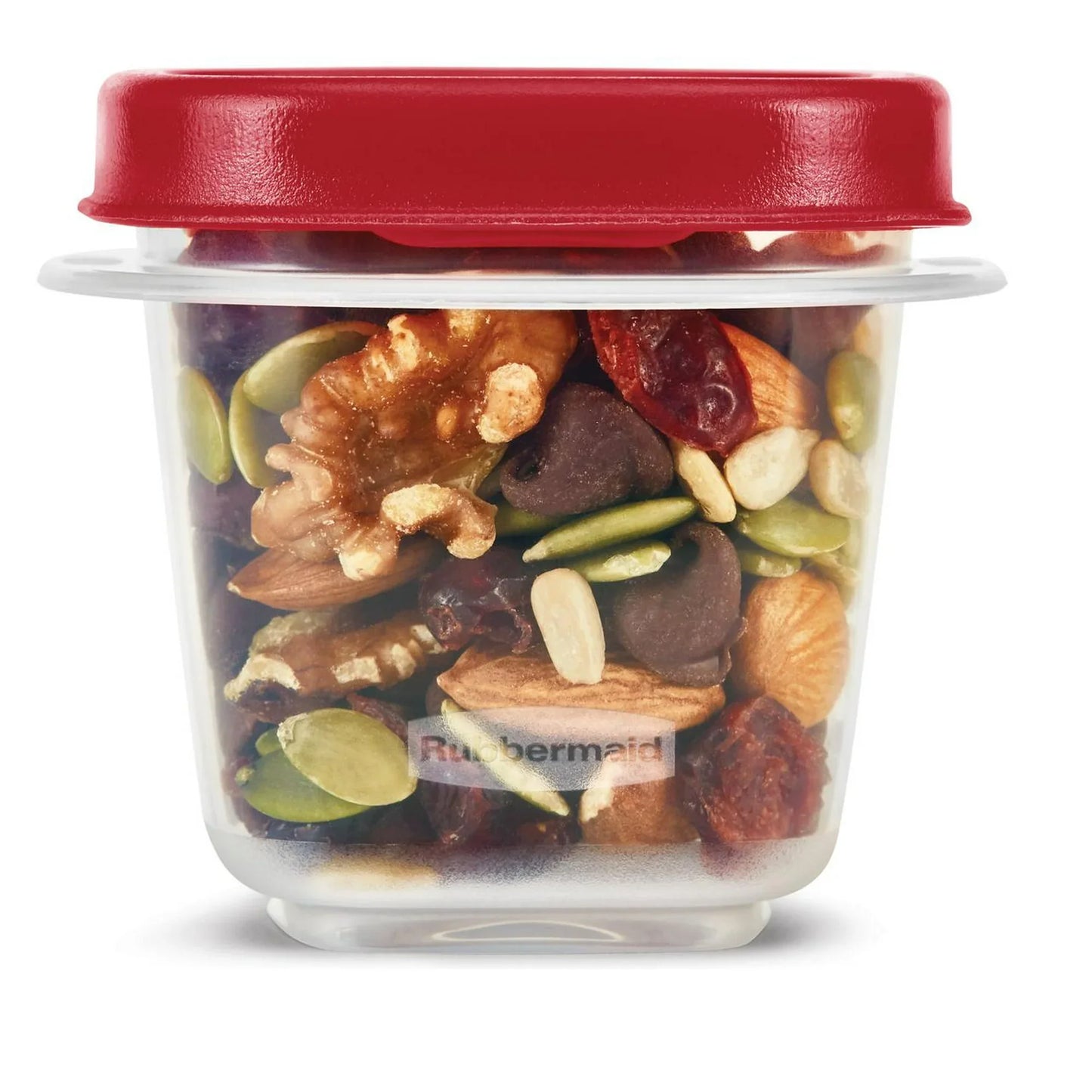 Rubbermaid EasyFindLids 24 Piece Food Storage Containers Variety Set, Red