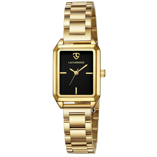Watches for Women Luxury Ladies Quartz Wrist Watches Stainless Steel Bracelet,Waterproof Square Ladies Watches Mother's Day Gifts for Women