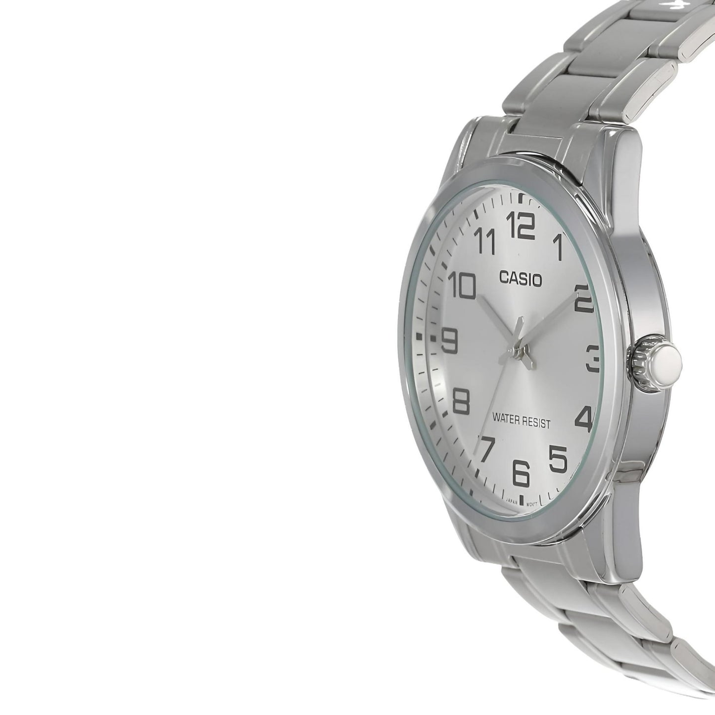 Casio Men's Analog Quartz Silver Stainless Steel Watch MTP-V001D-7B